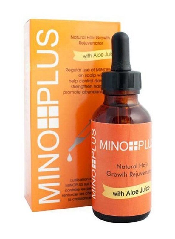 

Mino Plus Natural Hair Growth Rejuvenator with Aloe Juice for All Hair Types, 60ml