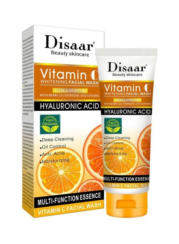 Disaar Vitamin C Whitening Facial Wash, 100ml