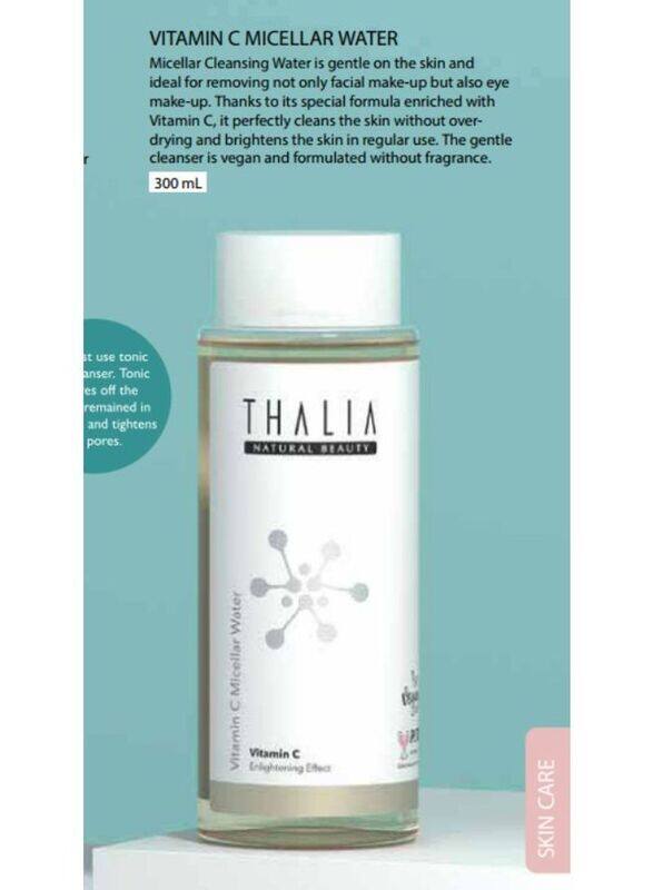 

Thalia Brightening Tint Equalizing Vitamin C Micellar Cleansing Water, 30ml