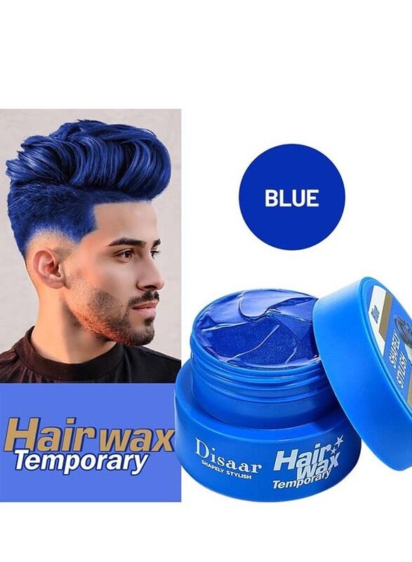 

Disaar Hair Wax Temporary Instant Color, 80gm, Blue