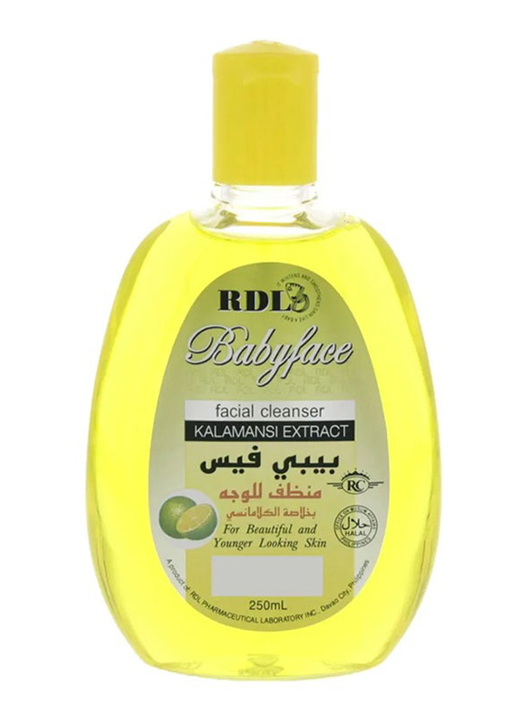 RDL Kalamansi Extract Baby Facial Cleanser Yellow, 250ml