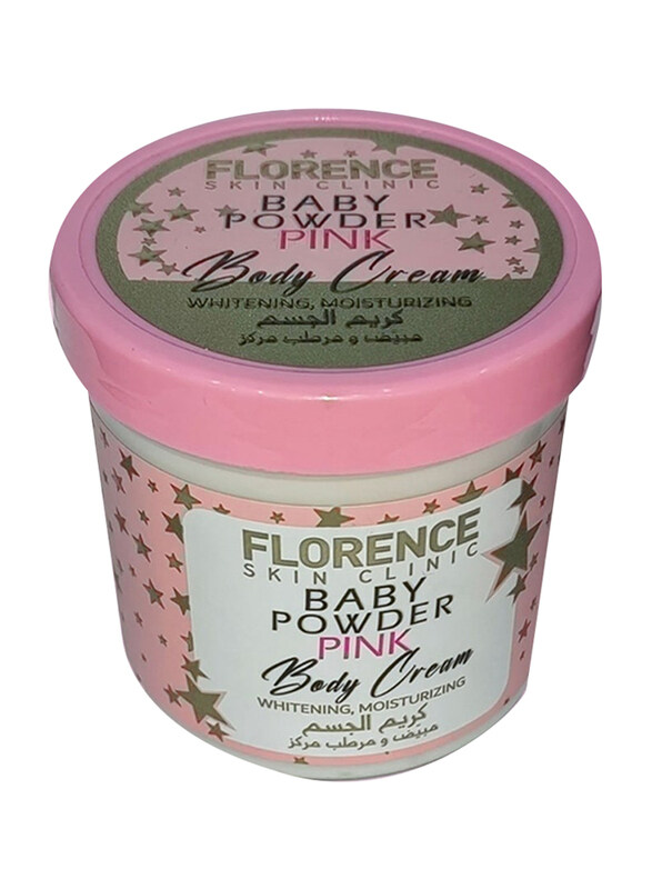 

Florence 200ml Baby Powder Body Cream, Pink