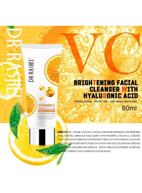 Dr. Rashel Vitamin-C Facial Cleanser, 80gm