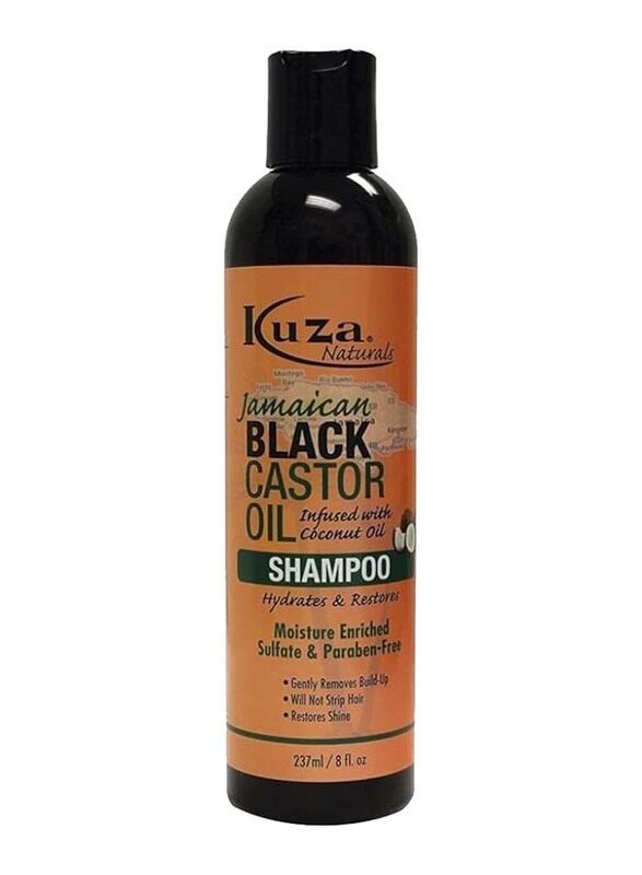 

Kuza Jamaican Black Castor Oil Shampoo Damaged & Dry Hair Treatment Shampoo for Men and Women, 237 ml