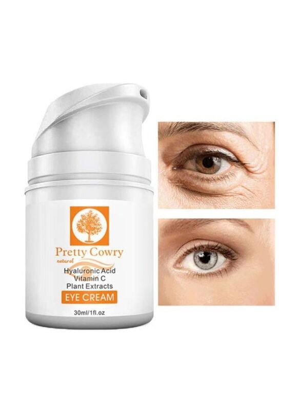 Pretty Cowry Vitamin C Facial Serum And Eye Cream Kit, 30ml, 2 Pieces