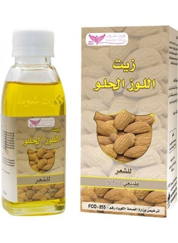 

Kuwait Shop Sweet Alond Oil for All Hair Types, 125ml
