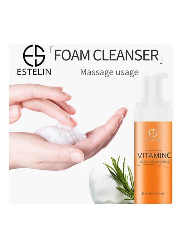 Estelin Vitamin C Cleansing Mousse, 135ml