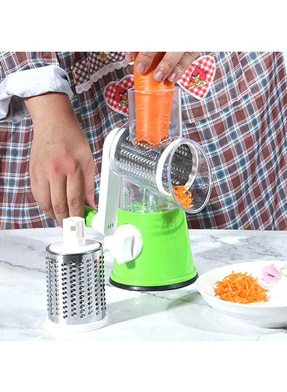 Multifunction Vegetable Cutter Rotary Grater, Multicolour