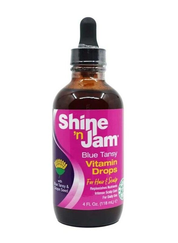 

Shine 'n Jam Blue Tansy Vitamin Drops for Hair and Sealp, 118ml