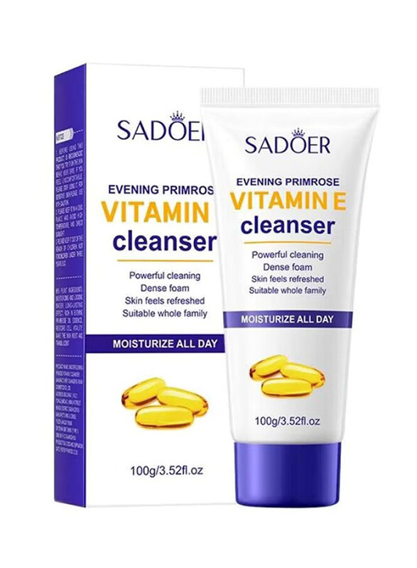 

Sadoer Evening Primrose Cleanser with Vitamin E, 100g