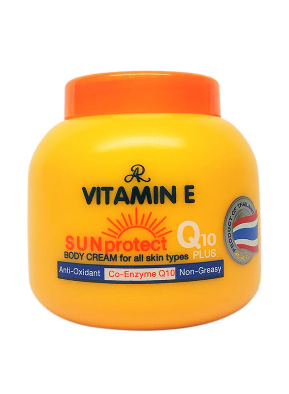 AR Vitamin E Sun Protect Q10 Plus Body Cream, 200gm