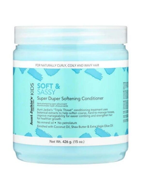 

Aunt Jackie's Girls Soft and Sassy Super Duper Softening Conditioner, 426gm