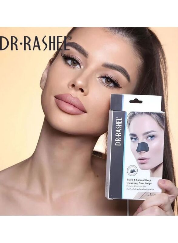 Dr Rashel Black Charcoaldeep Cleansing Nose Strips, 1 Piece