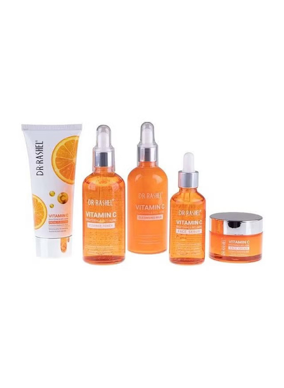 Dr Rashel Vitamin C Anti Aging And Skin Care Set, 5 Pieces