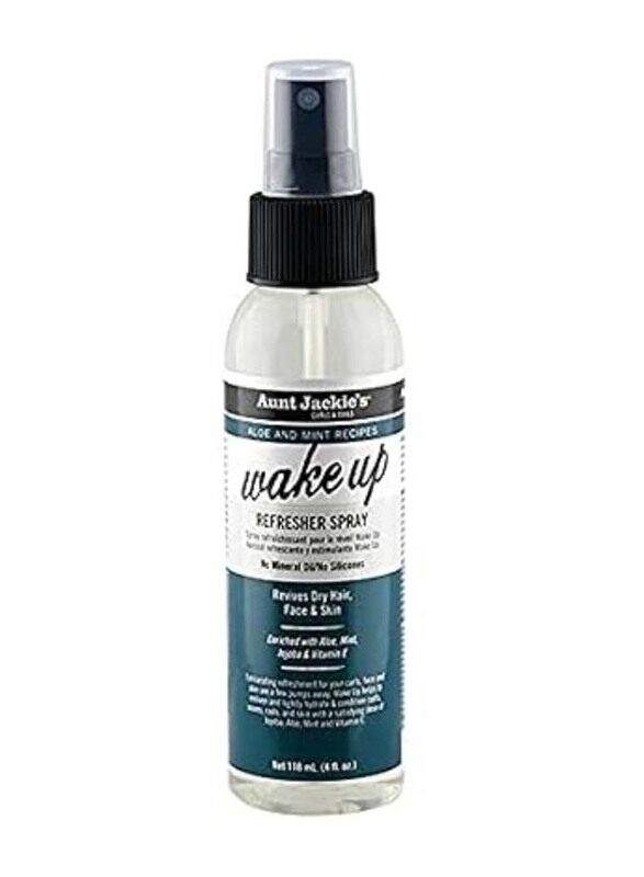 

Aunt Jackie's Aloe Mint Recipes Wake Up Refresher Spray, 118ml