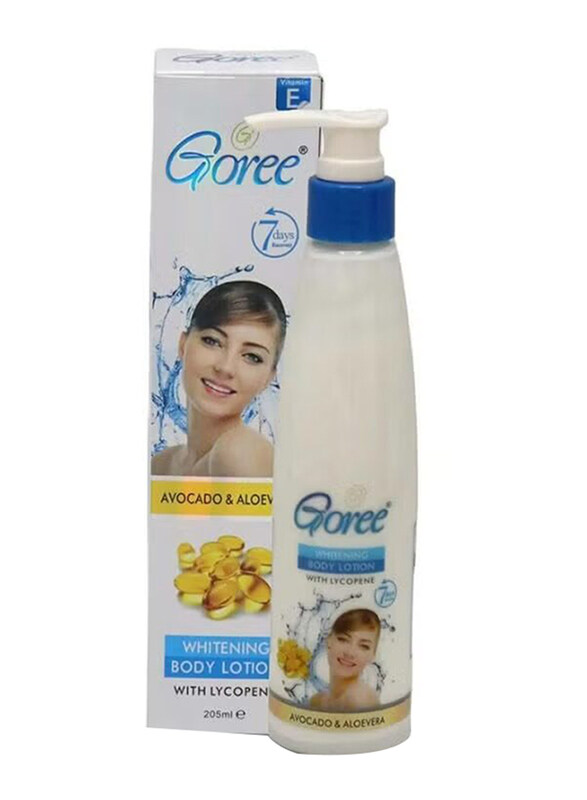 

Goree Beauty Lotion With Avocado And Aloe Vera Extract, 205ml