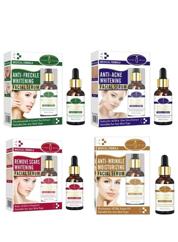 

Aichun Beauty Oil for Whitening and Repairing Scars Serum Set, 4 x 30ml