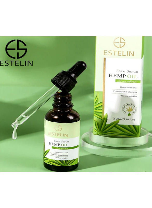 Estelin Hemp Oil Face Serum, 30ml