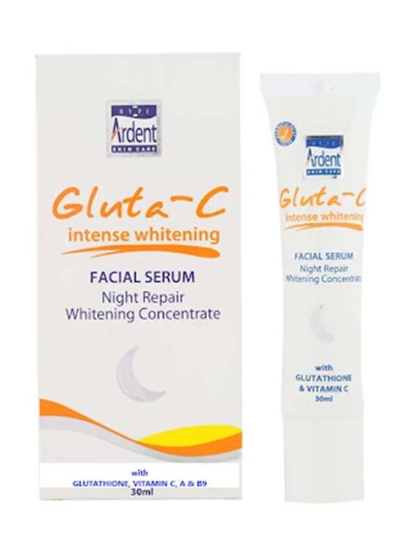 Ardent Gluta-C Facial Repair Night Serum, 30ml