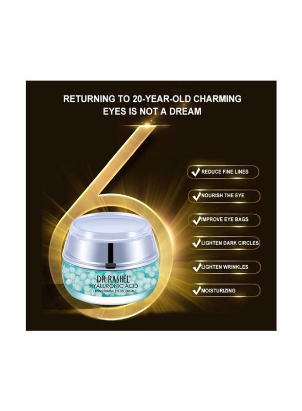 Dr. Rashel Hyaluronic Acid Lifting Firming Eye Gel Cream, 30g