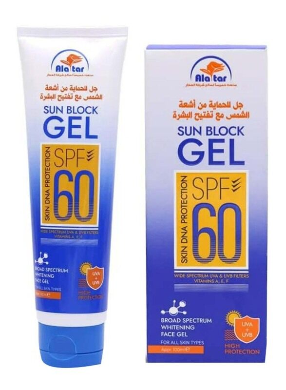 

Alattar SPF60 Sun Block Gel, 100ml