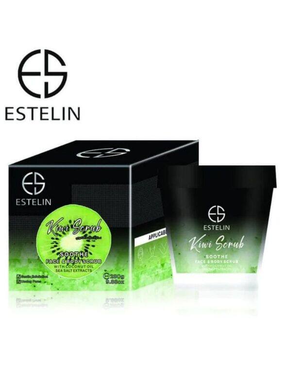 

Estelin Kiwi Face and Body Scrub, 280gm