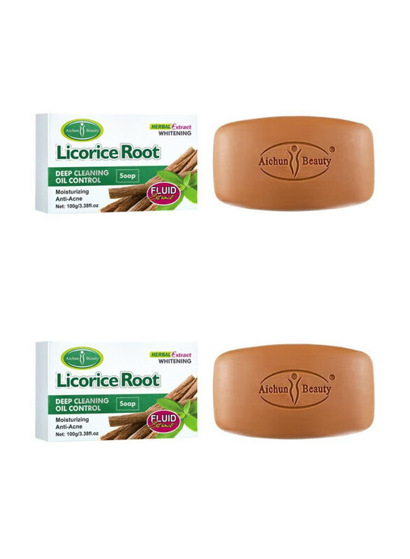

Aichun Beauty Licorice Root Soap, 2 x 100gm