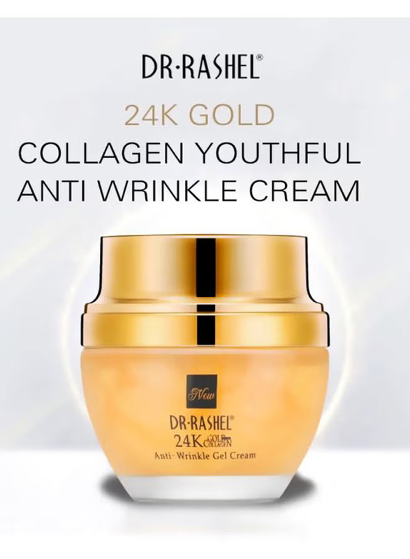 Dr. Rashel 24K Gold Collagen Anti-Wrinkle Gel Cream, 50ml