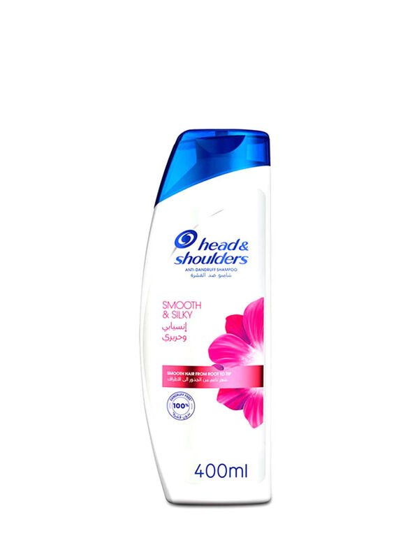 Head & Shoulders Smooth And Silky Anti Dandruff Shampoo, 400ml