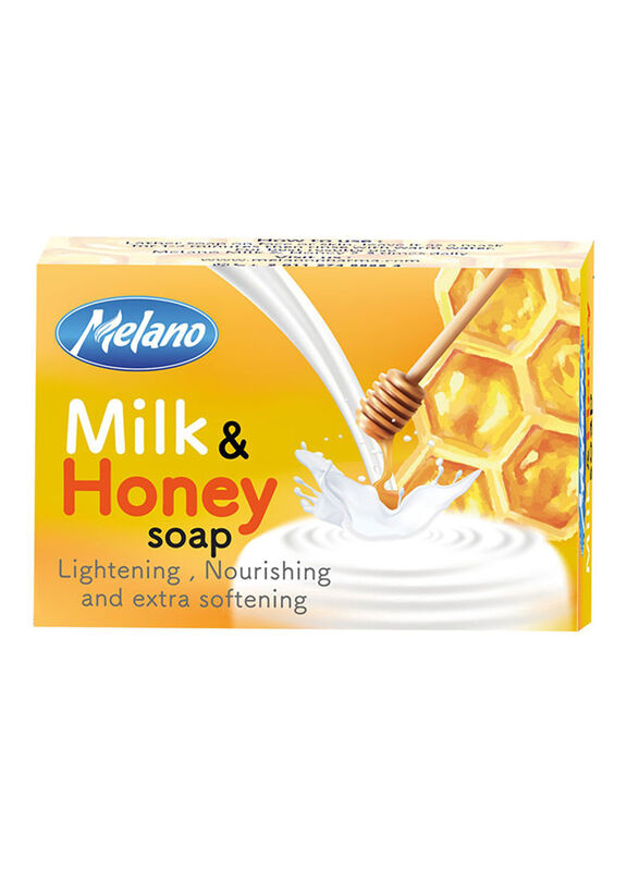 Melano Milk and Honey Soap, 100g