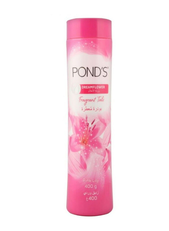 

Pond's Dreamflower Fragrant Talc Pink Lily, 400gm, White