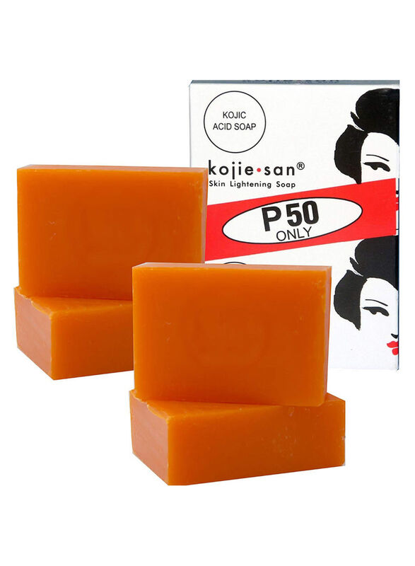 kojie.san Lightning Acid Soap, Pack of 4 x 65g