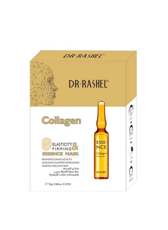 Dr Rashel Collagen Elasticity & Firming Essence Mask, 5 Pieces