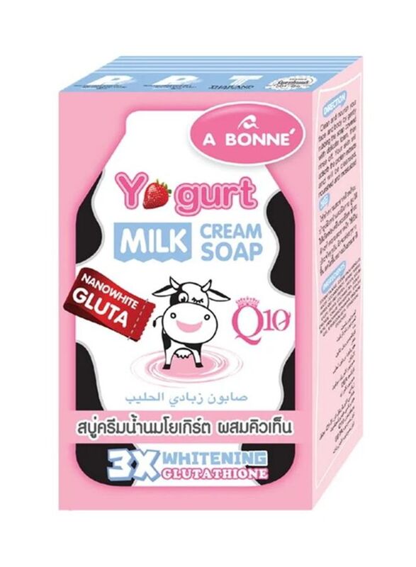 A BONNE Yogurt Milk Cream Soap, 90g