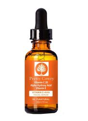 Pretty Cowry Vitamin-C+AHA Facial Serum, 30ml