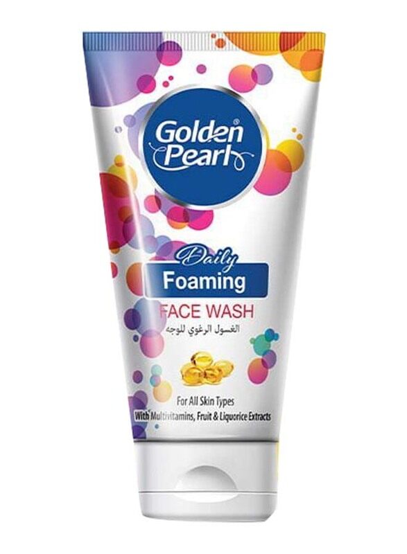 

Golden Pearl Foaming Facial Wash, 150ml