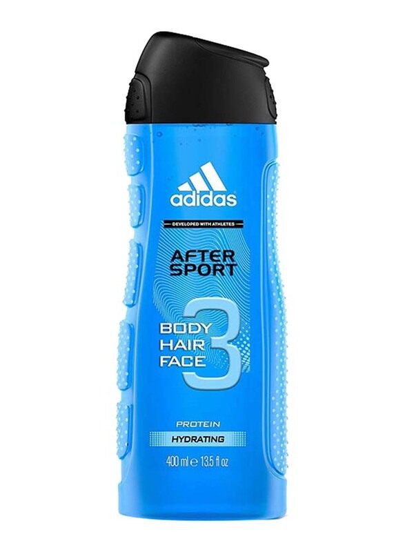 

Adidas Hair & Body 3 After Sport Shower Gel, 400ml