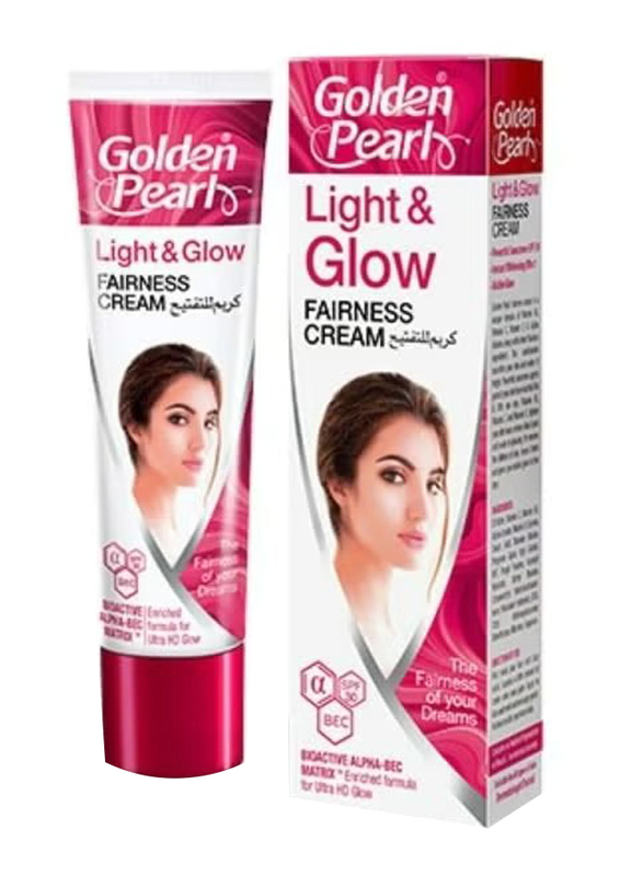 Golden Pearl Light & Glow Fairness Cream, 2 Pieces