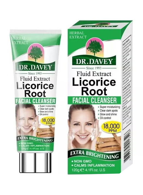 Dr. Davey Licoriice Root Calms Facial Cleanser, 120ml