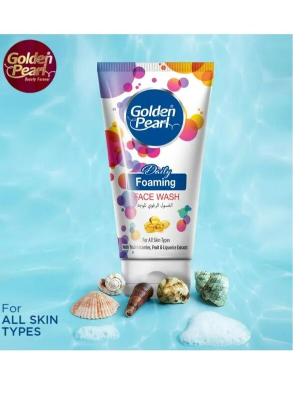 Golden Pearl Foaming Facial Wash, 75ml