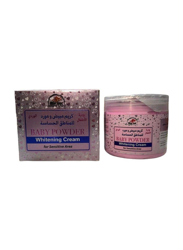 

Al Attar 360ml Baby Powder Whitening Cream, Multicolour