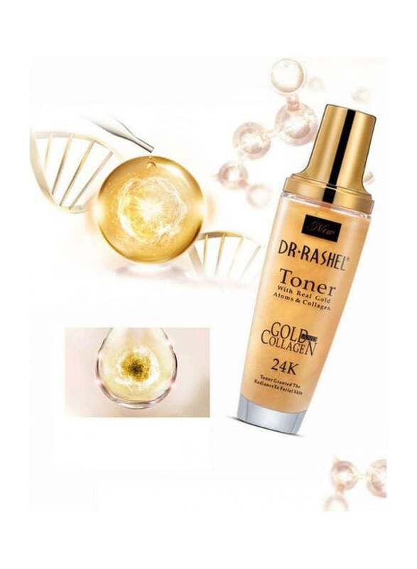 Dr. Rashel Toner With Real Gold Atoms & Collagen, 120ml