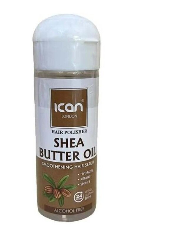 

Ican London Shea Butter Oil Hair Polisher Alcohol Free Smoothening Hair Serum, 207ml