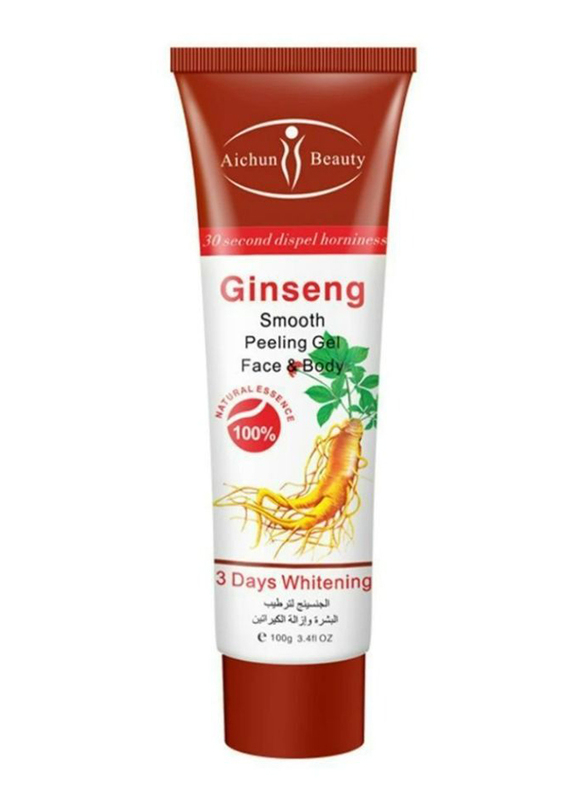 Aichun Beauty Ginseng Face Scrub Gel, 100ml