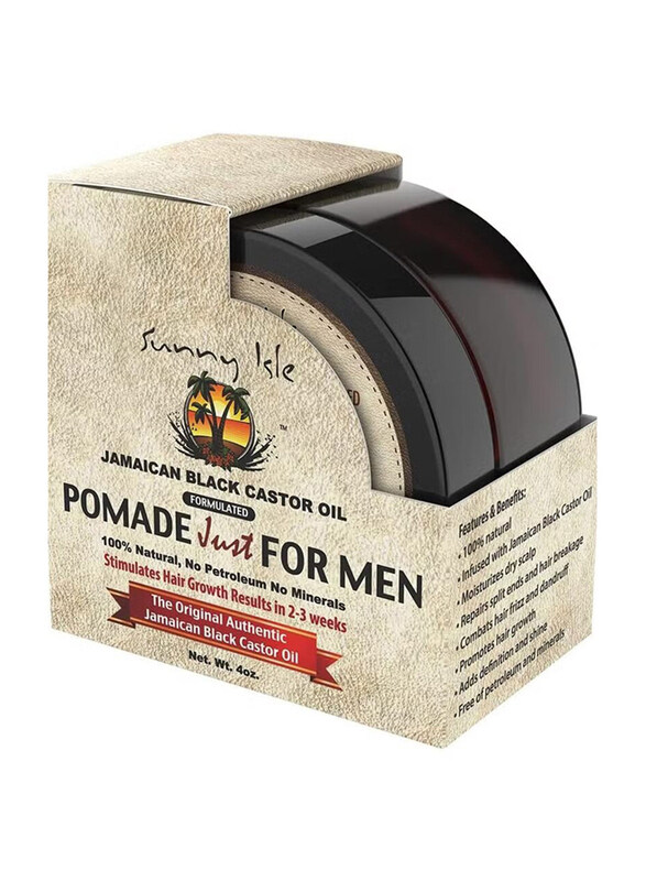 

Sunny Isle Jamaican Black Castor Oil Hair Food Pomade for Dry Hair, Brown, 4 oz