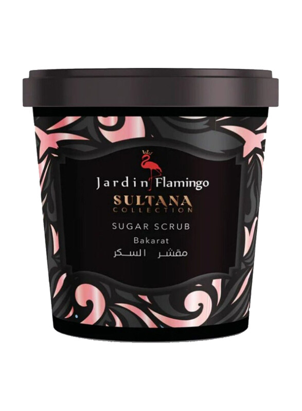 

Jardin Flamingo Sultana Bakkarat Sugar Scrub, 600g