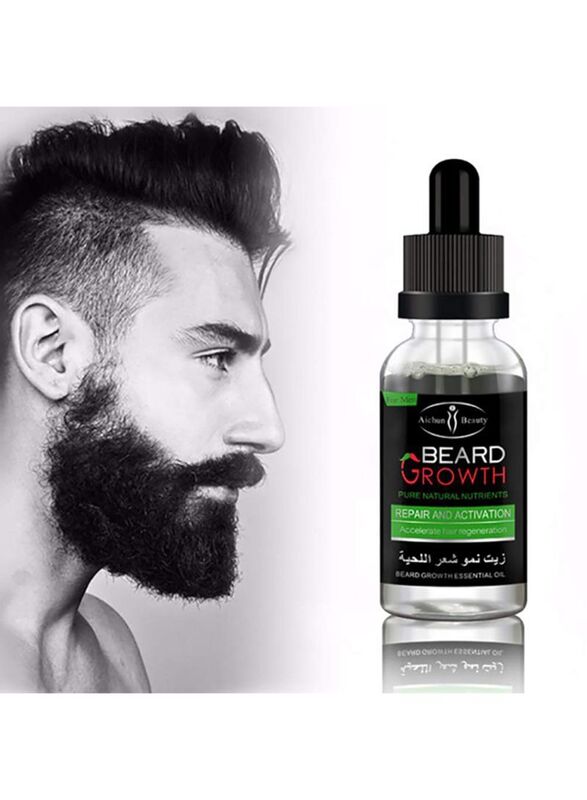 Aichun Beauty Beard Growth Pure Natural Oil, 30ml