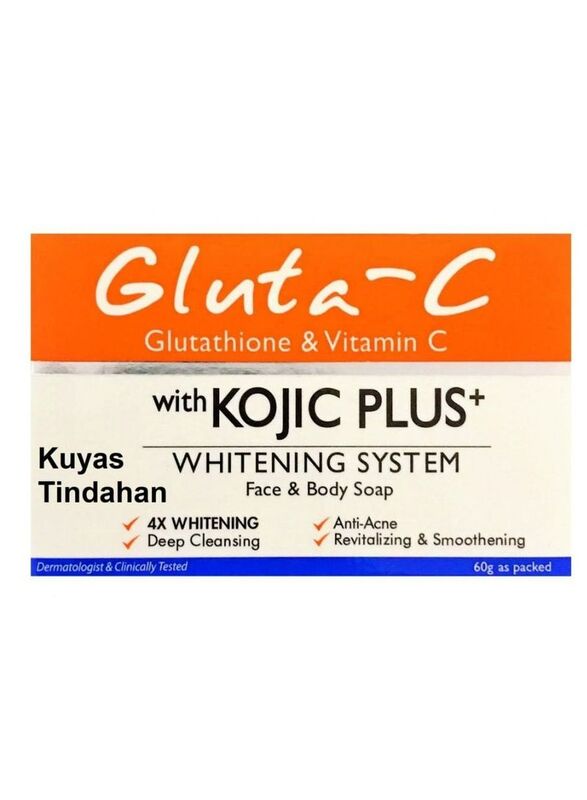 Gluta-C Konica Plus Lightening & Brightening Soap, 60gm