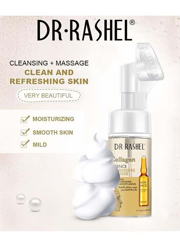 Dr. Rashel Collagen Essence Cleansing Mousse, 125ml