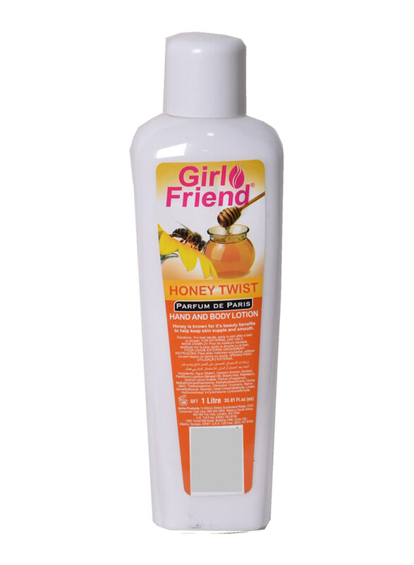 

Girl Friend Honey Twist Hand & Body Lotion, 1 Liter